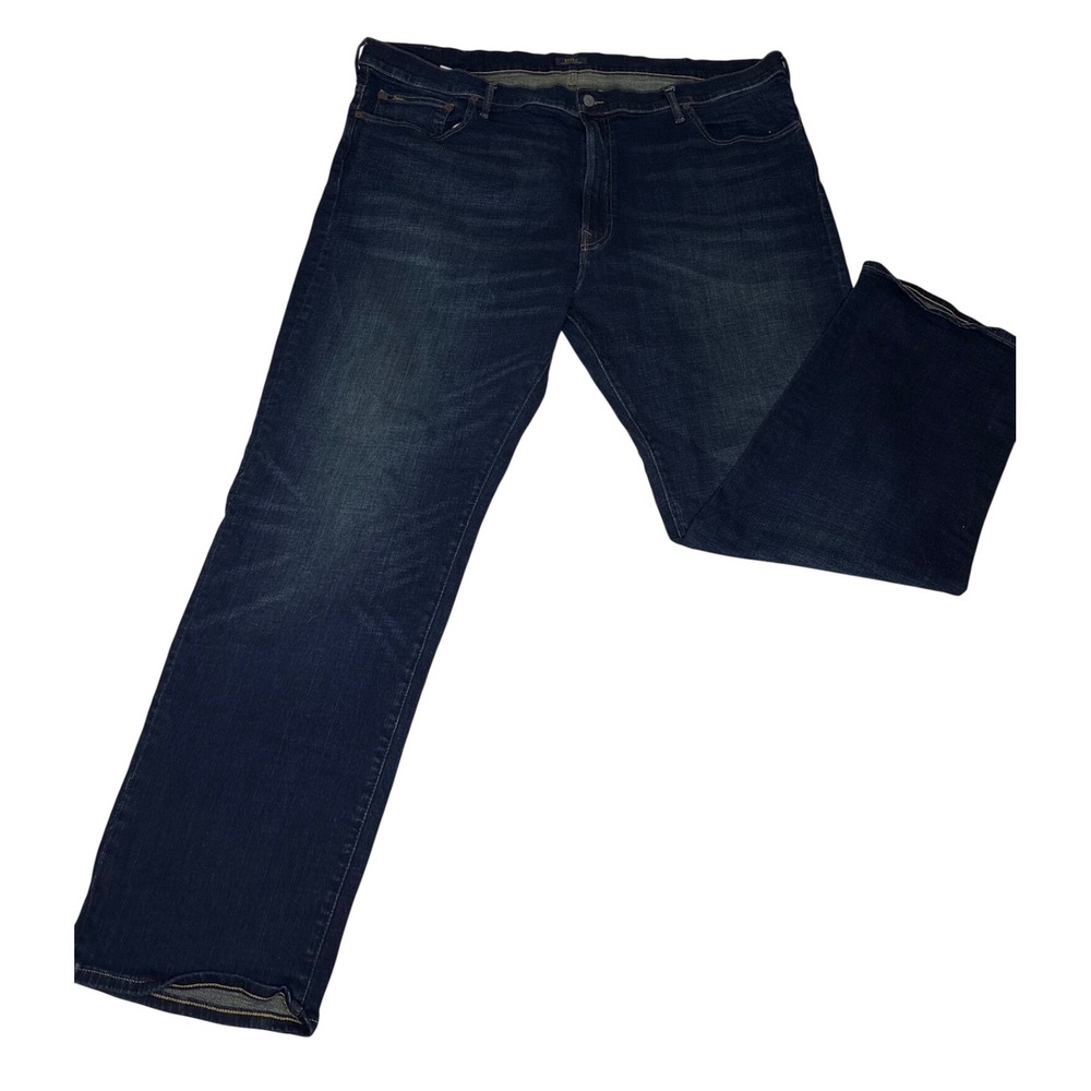 Polo Ralph Lauren Jeans Mens 46x32 Blue Hampton Relaxed Straight Pant Denim